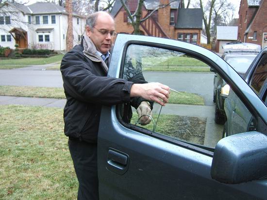 Locked car keys